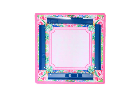 Navy Acrylic Mahjong Racks with Magnetic Pushers