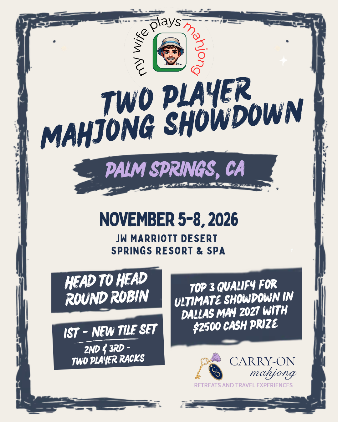 Two Player Showdown – Palm Springs Retreat (Attendees Only)