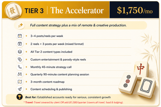 The Accelerator  (3 Month Commitment)