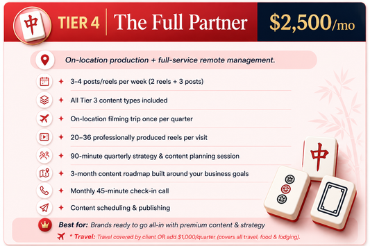 The Full Partner (3 Month Commitment)