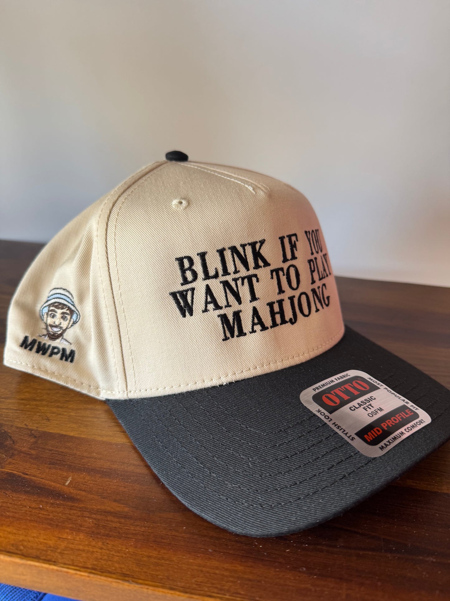 "Blink If You Want to Mahjong" Trucker Hat