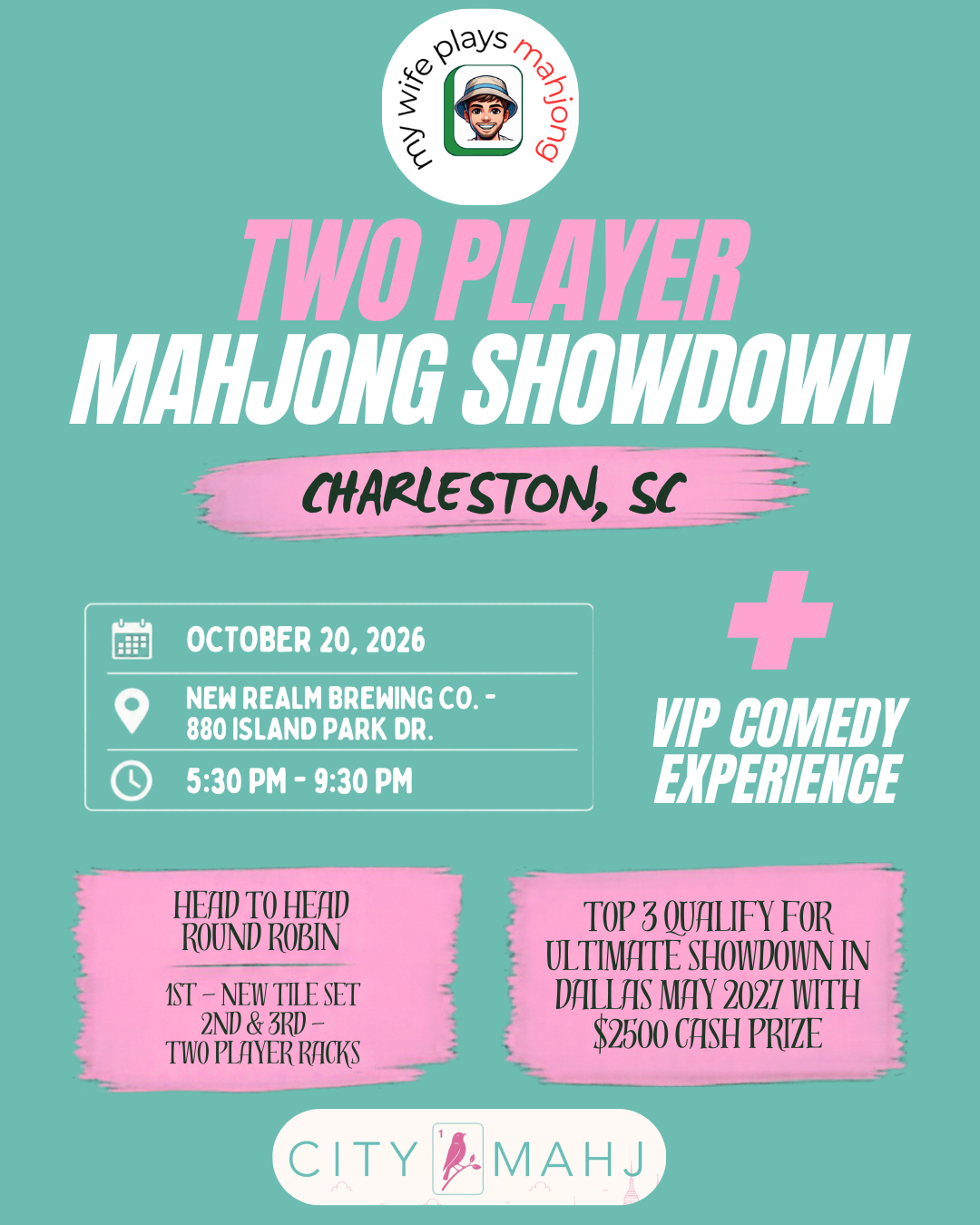 Two Player Showdown Oct 20th, Charleston, SC